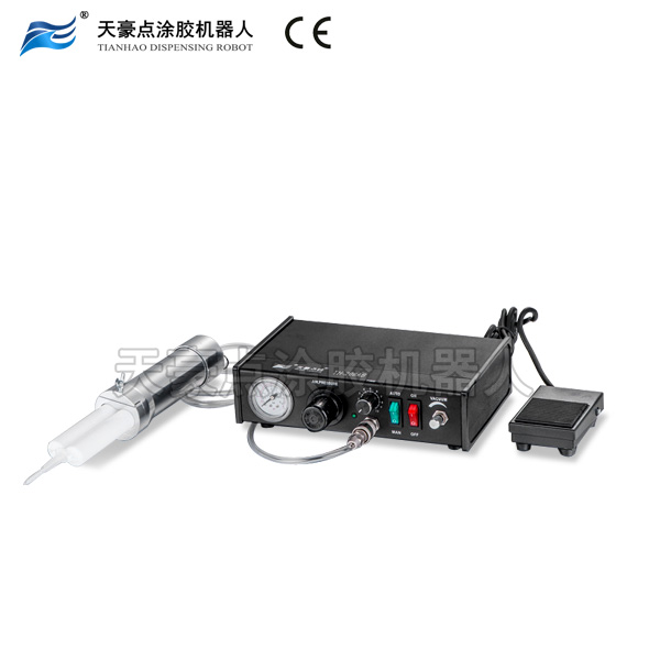 50ml針筒式包裝雙組份膠專用定量點(diǎn)膠機(jī)